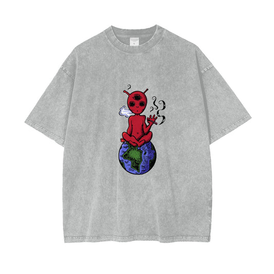 GREY ETERNAL XISTENCE TEE
