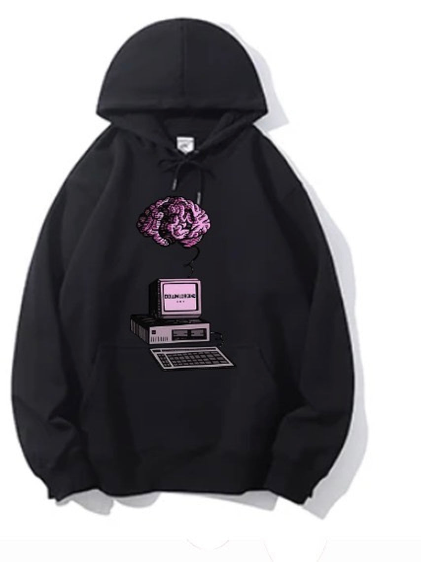 Black Alienated Minds Hoodie