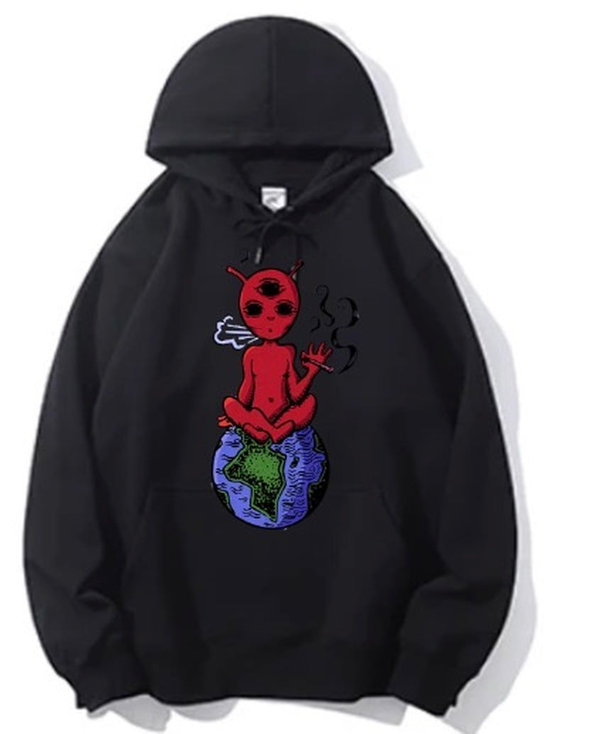 Black Eternal Xistence Hoodie