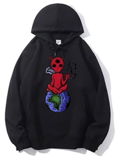 Black Eternal Xistence Hoodie